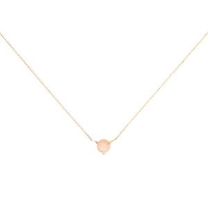 Catbird Peach Moonstone Necklace